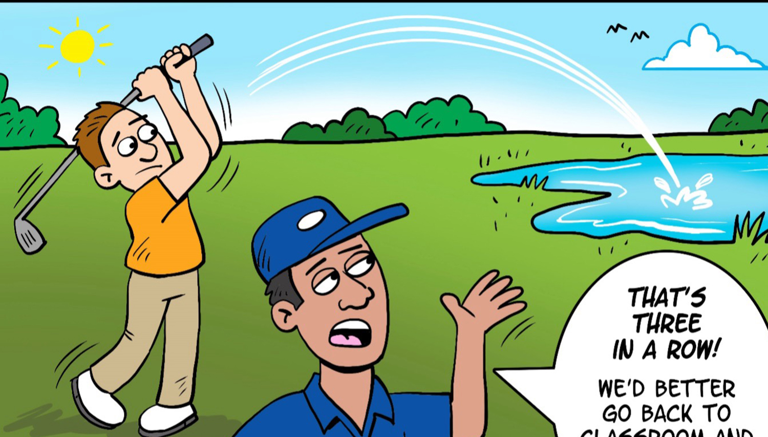 Training Toons: Golfer